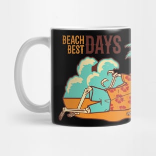 Best day at the beach Mug